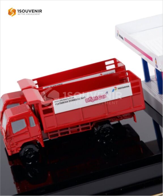 Souvenir Miniatur Truk Bright Gas Pertamina Patra Niaga