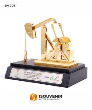 Souvenir Miniatur Pompa Angguk Pertamina