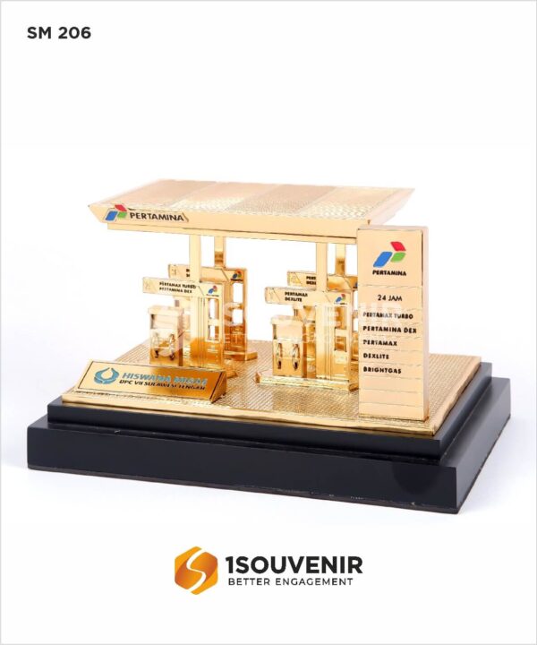 SM206 Souvneir Miniatur Pertamina Hiswana Migas