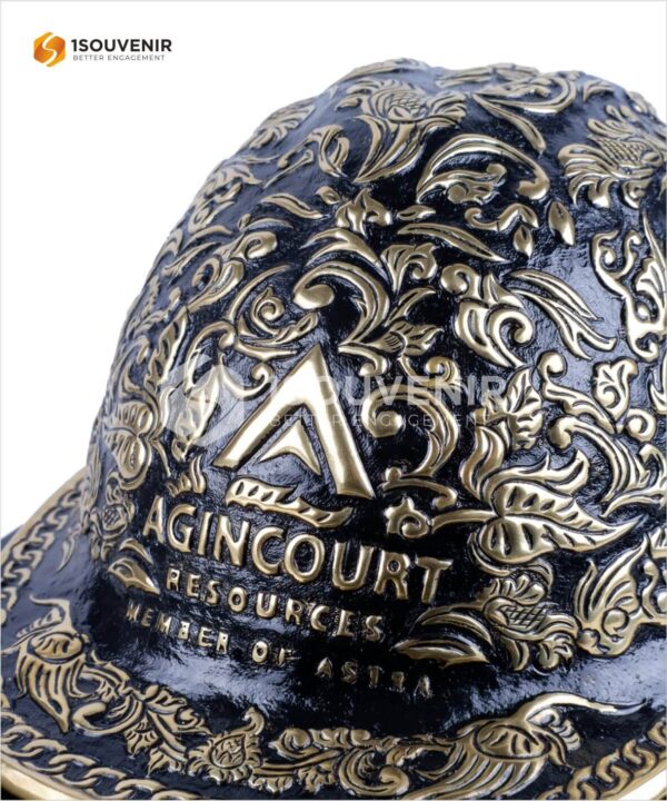 DETAIL-KL215 Helm Ukir Agincourt Resources