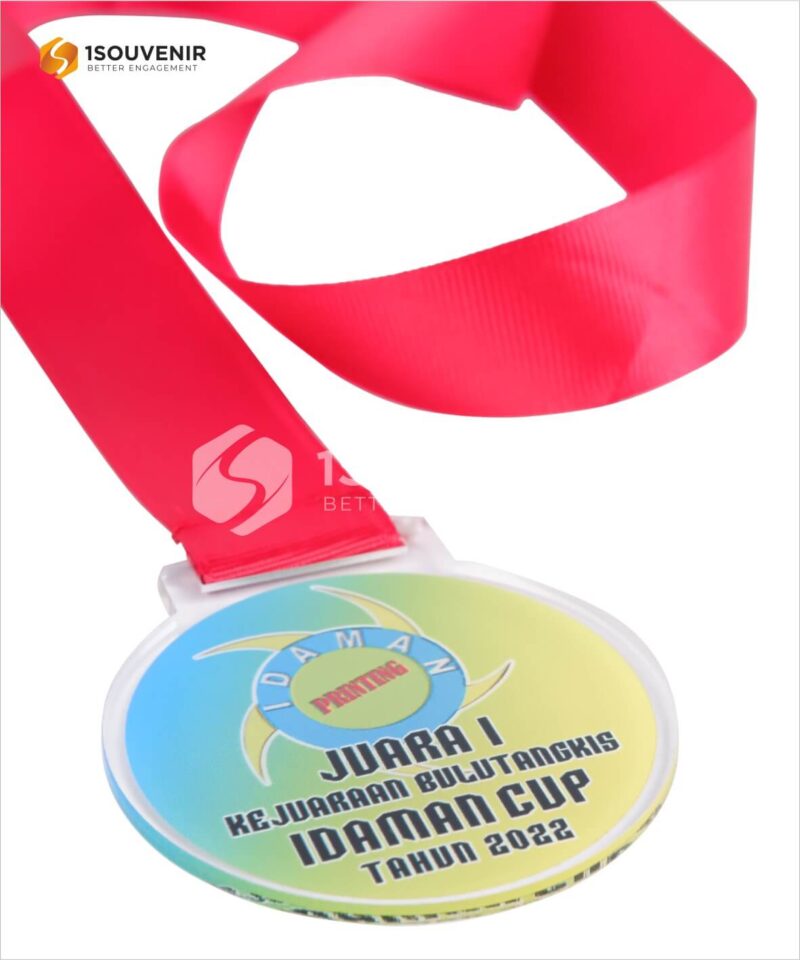 DETAIL_MED215 Medali Kejuaraan Bulutangkis Idaman Cup