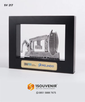 Souvenir Frame Menara Maritim Pelin...