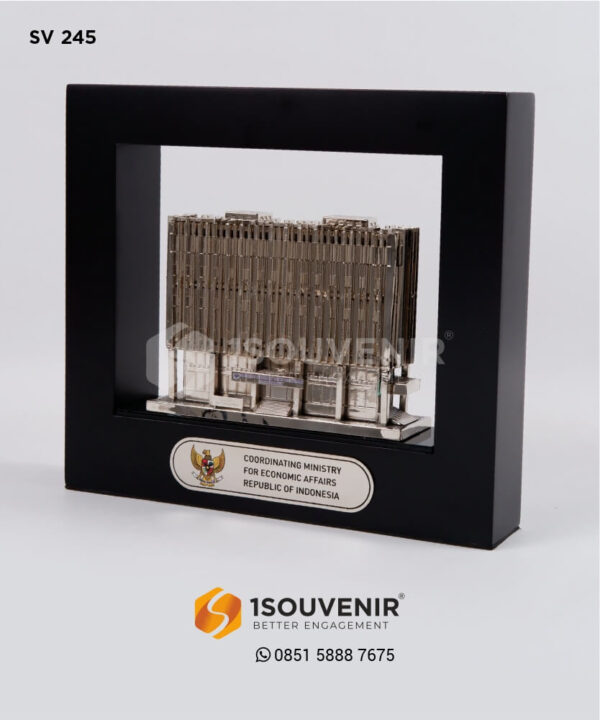 SV245 Souvenir Frame Kementerian Koordinator Bidang Perekonomian RI