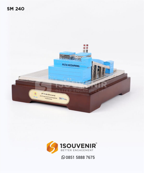 SM 240 Souvenir Miniatur PLTU Ketapang - PT PLN (Persero) - BUMN