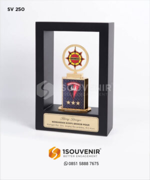 Souvenir Frame Korps Brimob Polri