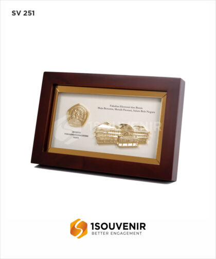 SV251 Souvenir Frame Fakultas Ekonomi dan Bisnis UPN Veteran Jakarta