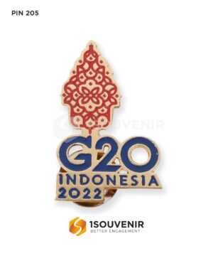 Pin Enamel G20 Indonesia 2022