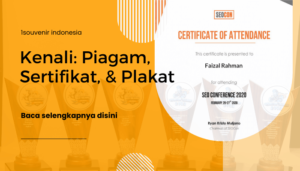 fungsi piagam, sertifikat dan plakat