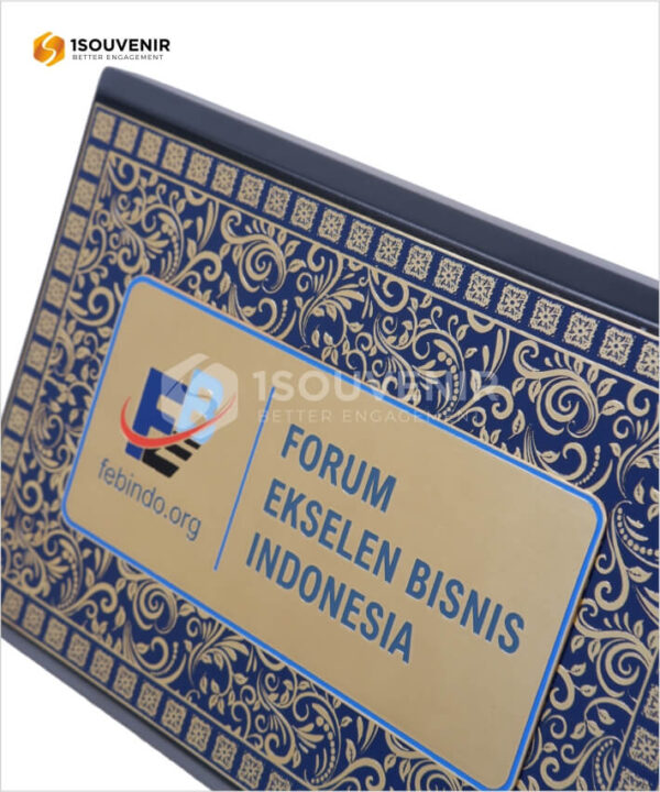 Plakat Logam Forum Ekselen Bisnis Indonesia