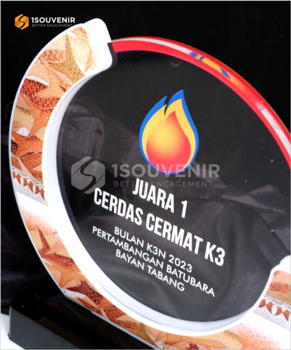 Detail PA384 Plakat Akrilik Juara Cerdas Cermat K3