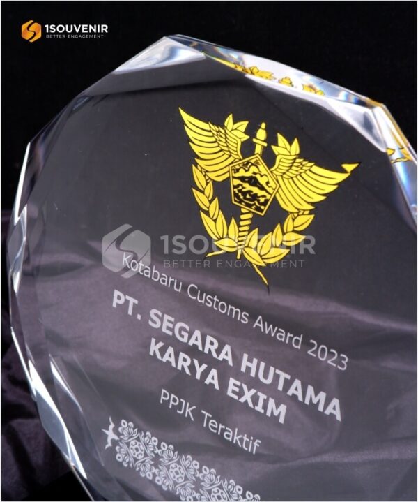 Detail PA453 Plakat Akrilik Kotabaru Customs Award 2023