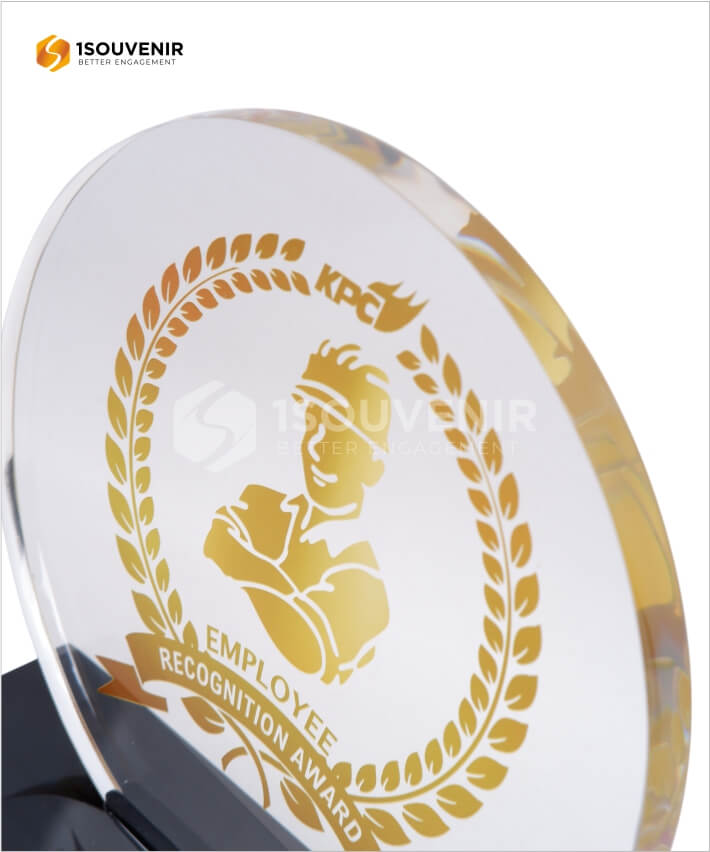 Detail PA475 Plakat Akrilik KCP Employee Recognition Award