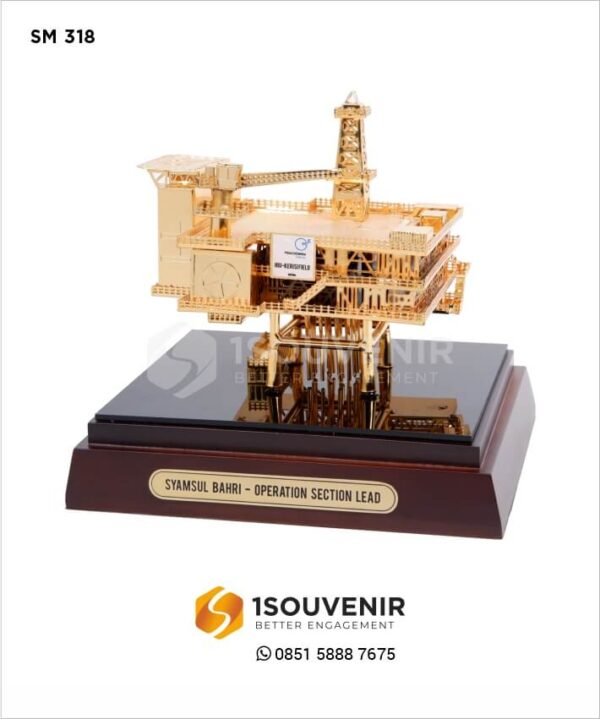 SM318 Miniatur Rig Offshore MedcoEnergi