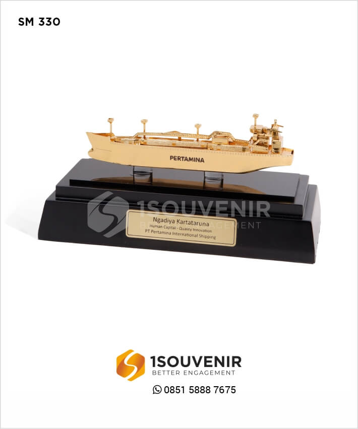 SM330 Miniatur Kapal PT Pertamina International Shipping