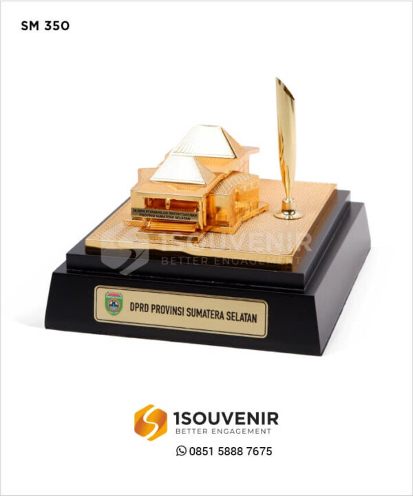 SM350 Miniatur Bangunan DPRD Provinsi Sumatera Selatan