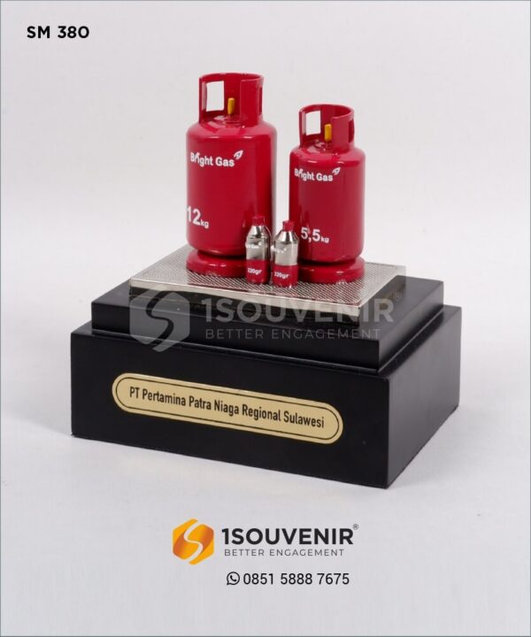 SM380 Miniatur Bright Gas Pertamina Patra Niaga Sulawesi