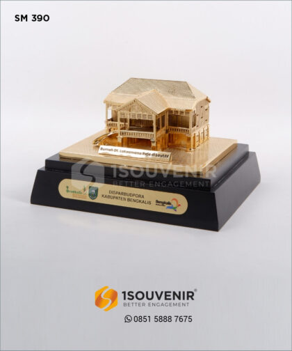 SM390 Miniatur Rumah Dt Laksamana Raja di Laut IV Kabupaten Bengkalis