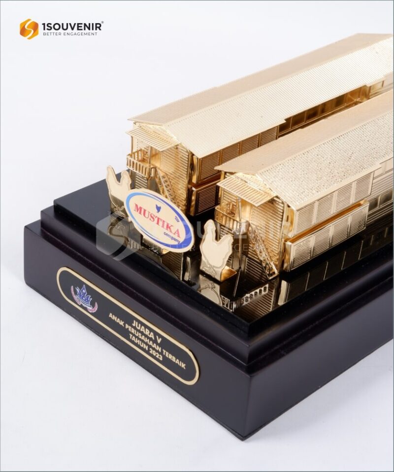 DETAIL_SM409 Miniatur Bangunan Anak Perusahaan Terbaik Tahun 2023 Mustika Company