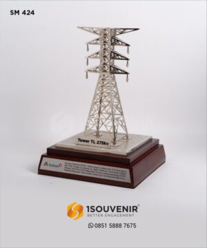 Miniatur Tower TL 275 kv Inalum