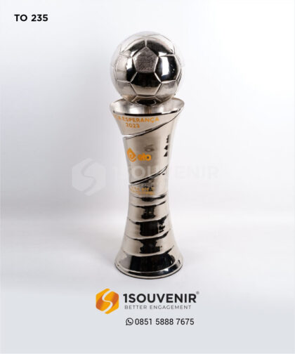TO235 Piala Olahraga Sepak Bola Eto - Desain Piala | Desain piala lomba | Desain Tulisan Piala