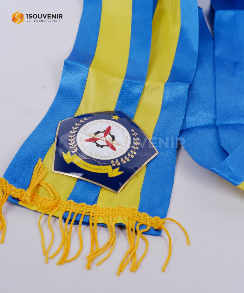 DETAIL_SW204 Samir Medali Wisuda Sekolah Menengah Kejuruan Penerbangan Nasional Batam