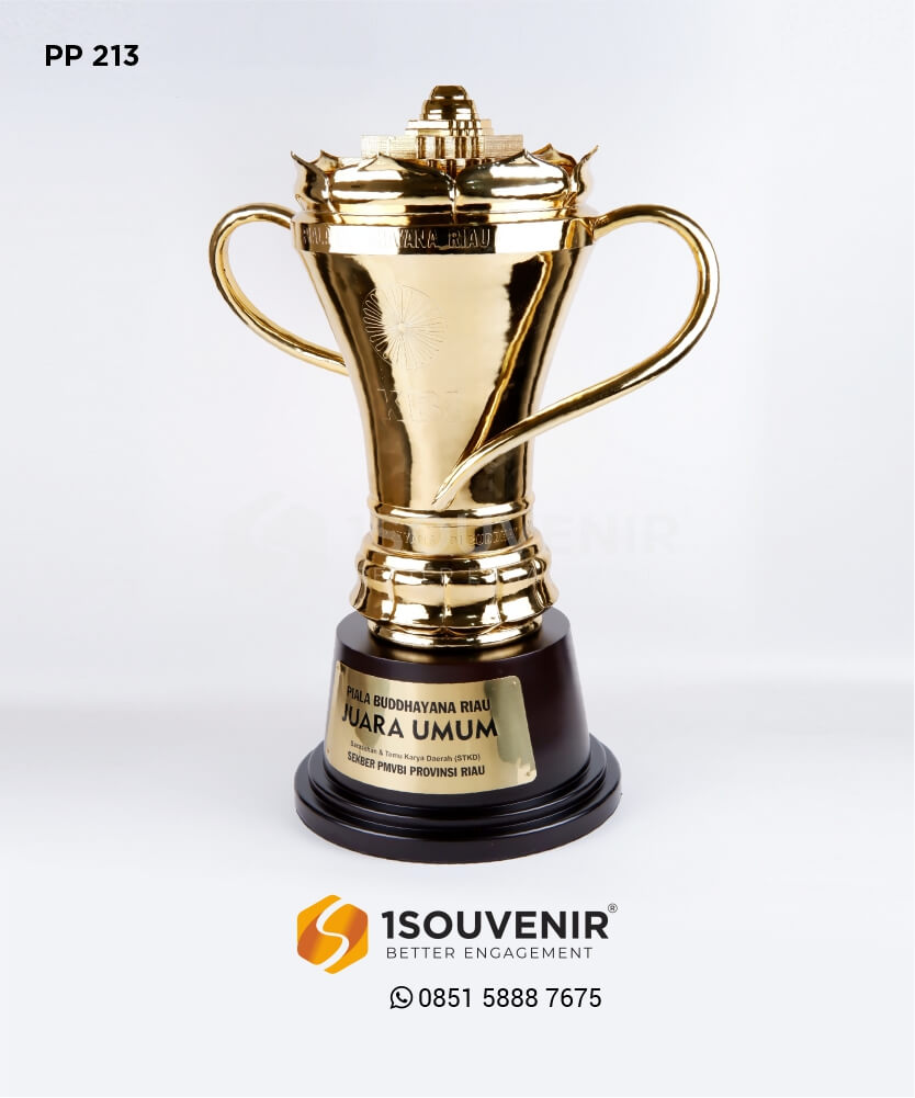 PP213 Piala Penghargaan Buddhayana Riau Sekber PMVBI - Piala award