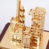 DETAIL_SM449 Souvenir Miniatur Kilang Minyak Pertamina Cilacap