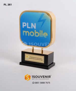 Plakat Logam PLN Mobile Unit D...