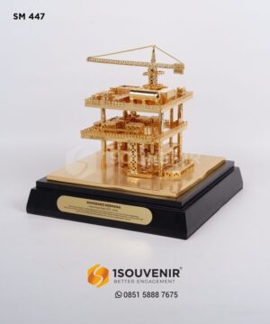 Miniatur Rig Offshore Platform Peng...