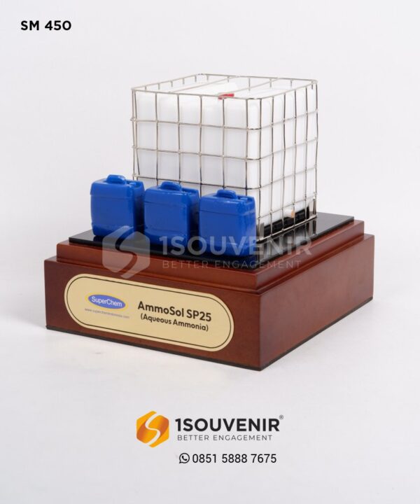 SM450 Souvenir Miniatur Jerigen IBC Kempu AmmoSol SP25 Bandung