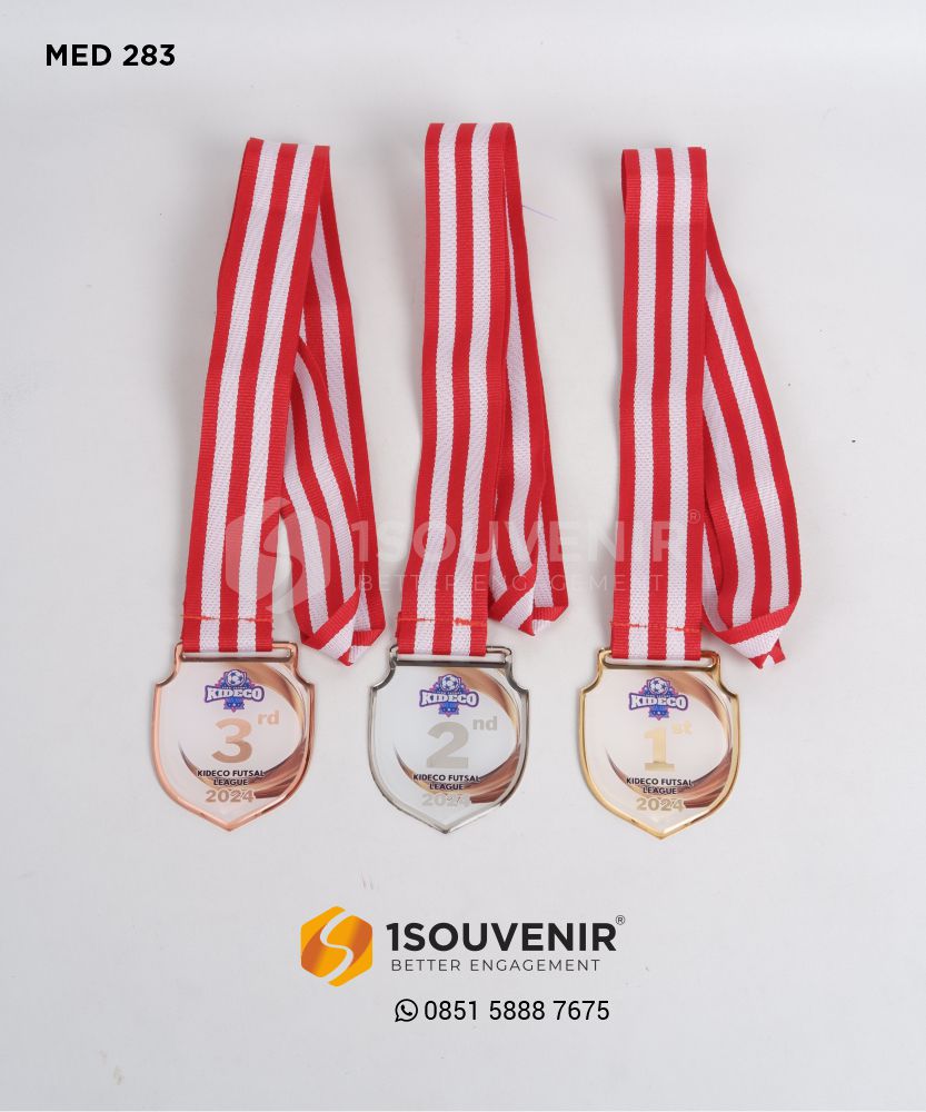 MED283 Medali Logam Kideco Futsal League 2024