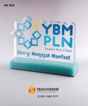 Plakat Akrilik YBM PLN Yayasan Bait...