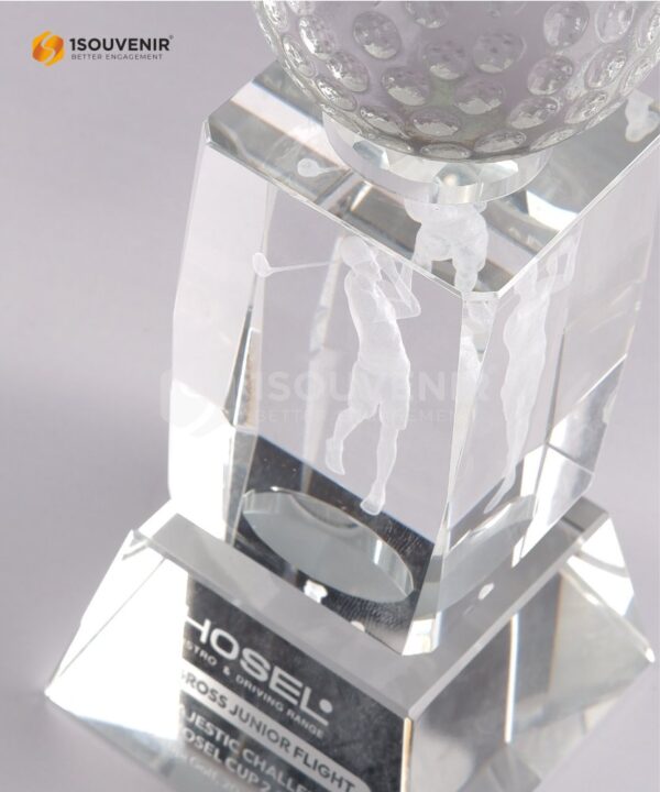 DETAIL_TG205 Trophy Kristal The Majestic Challenge Hosel Cup 2.0 Yogyakarta