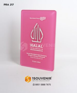 Produk Akrilik Play Button Halal Ma...