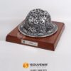 SM470 Souvenir Miniatur Helm Ukir North Onshore Operations Jakarta