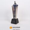 PP307 Trophy Resin Logam Finalis Terbaik Baca Puisi Unit Pengelola Perpustakaan Jakarta