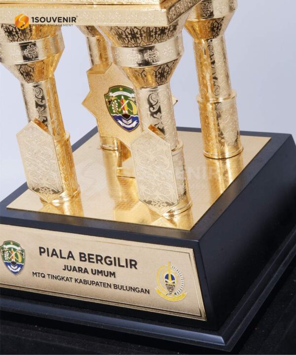 DETAIL2_TB254 Piala Bergilir Logam MTQ Tingkat Kabupaten Bulungan