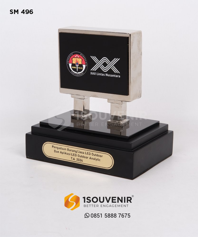 SM496 Souvenir Miniatur Videotron XAX Lintas Nusantara dan Humas Polri