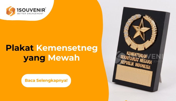 Ternyata, Ini Alasan Plakat Kementerian Sekretariat Negara Tampak Mewah