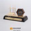 SM504 Souvenir Miniatur Pembangkit Listrik Baling Baling dan Panel Surya Kementerian ESDM