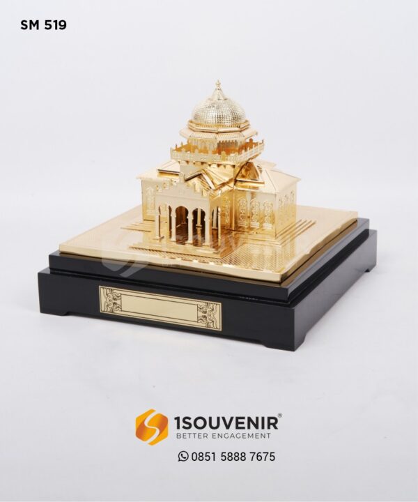 SM519 Souvenir Miniatur Masjid Baiturrahman Banda Aceh