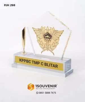 Plakat Akrilik Pen Holder Jam KPPBC...