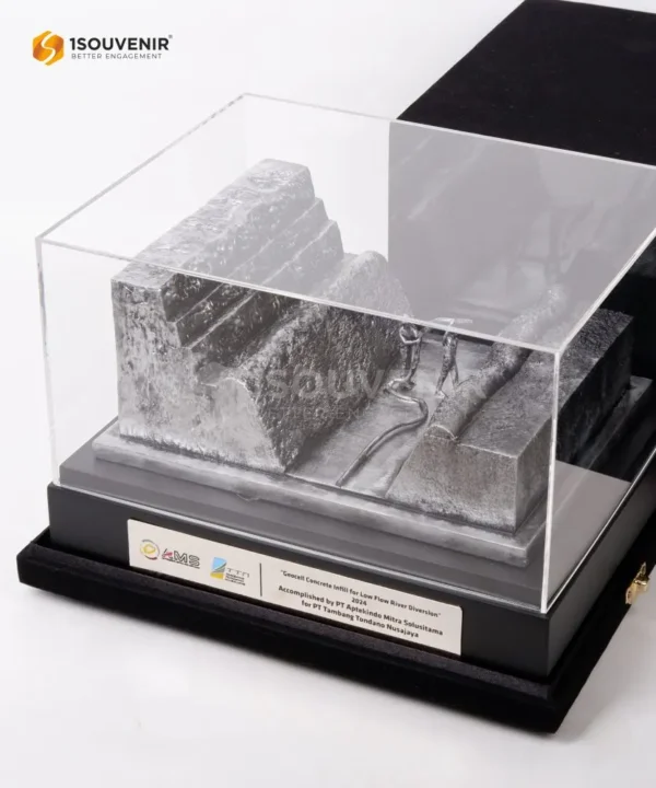 DETAIL2-SM541 Miniatur Pengisian Beton Geocell