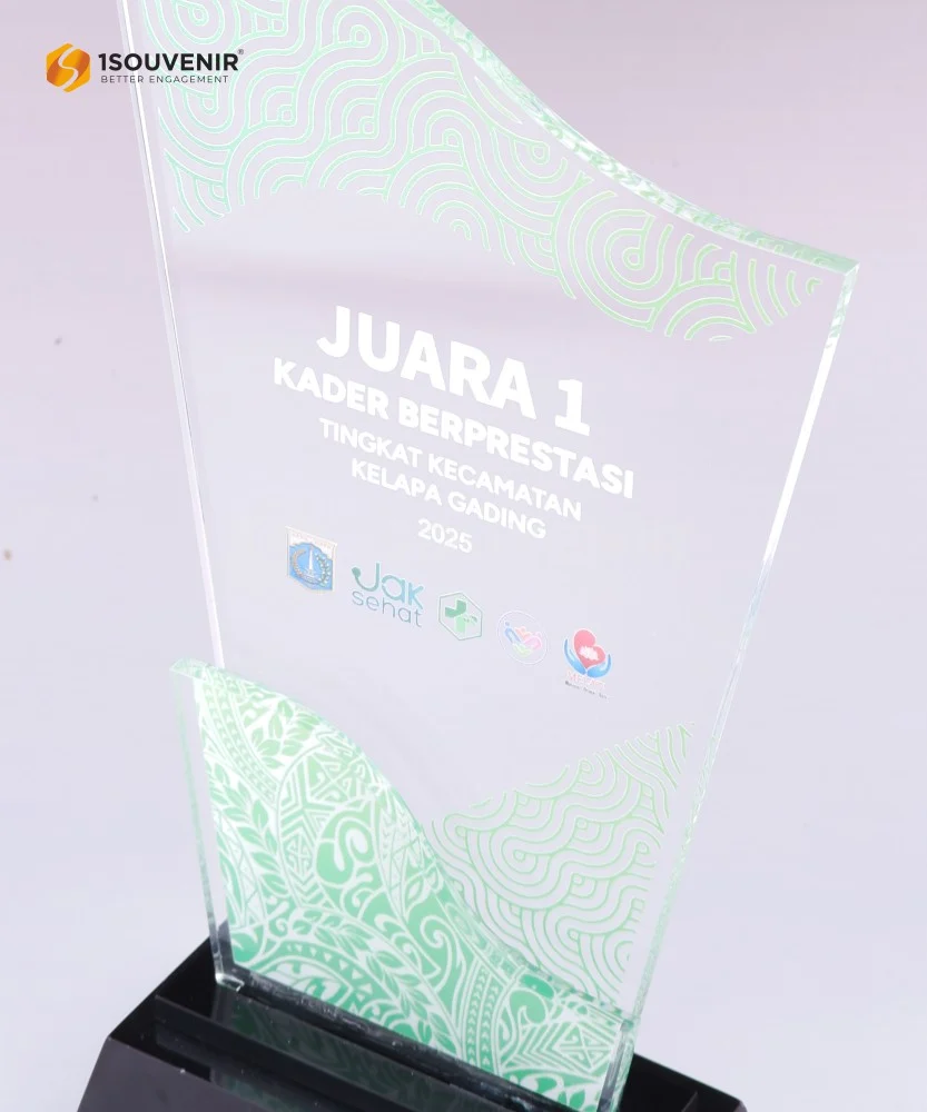 DETAIL-PA663 Plakat Akrilik Posyandu Berprestasi