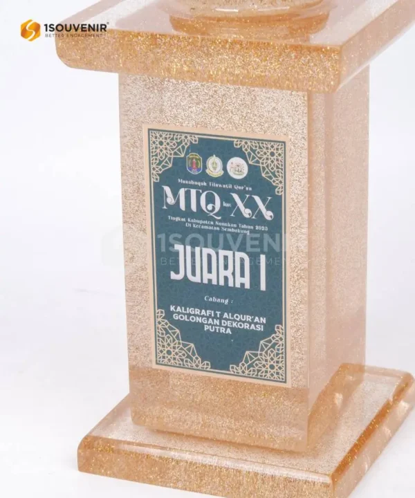 DETAIL2-MTQ238 Piala MTQ XX Cabang Kaligrafi
