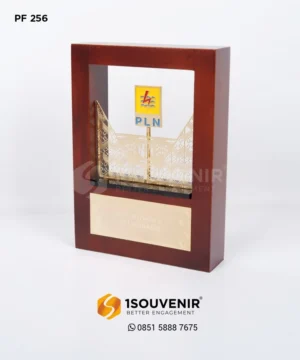Plakat Frame Kayu Logam PLN UP...