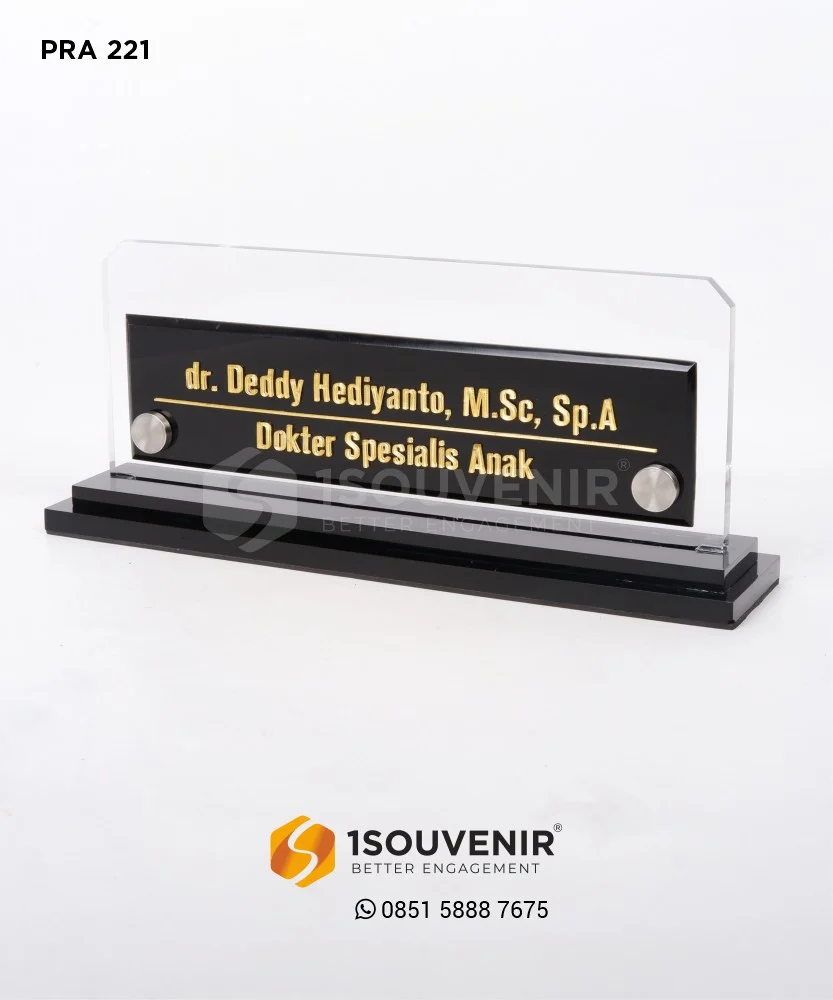PRA221 Papan Nama Dokter Spesialis Anak