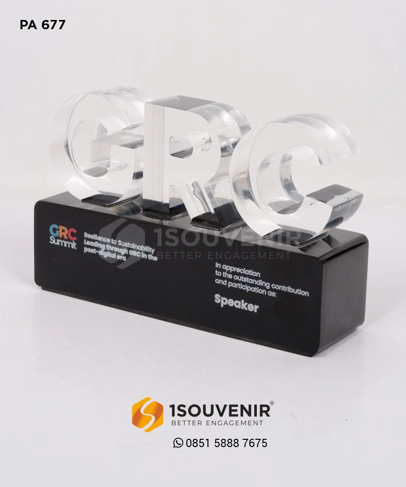 PA677 Plakat Akrilik GRC Summit