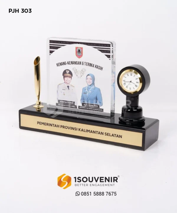 PJH303 Plakat Pen Holder Jam Pemprov Kalsel