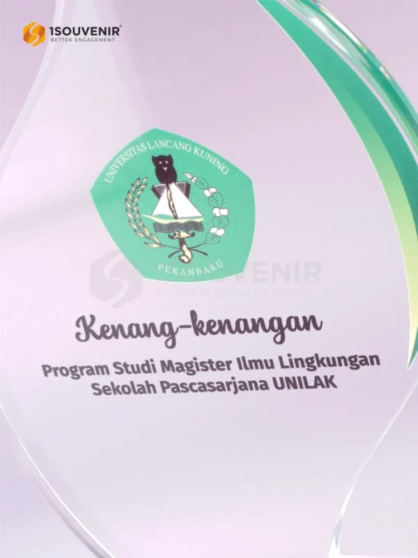 DETAIL-PA686 Plakat Akrilik Pascasarjana UNILAK